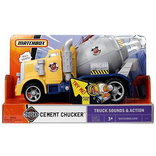 Matchbox City Cement Chucker