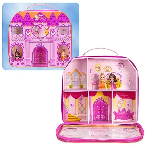 Barbie Peekaboo Purse Petites Pink Playset Case