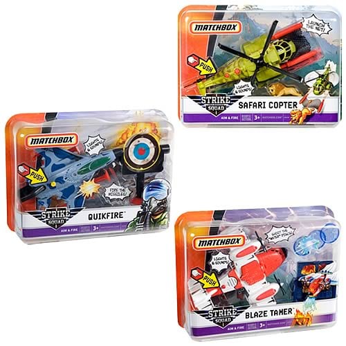 Matchbox Sky Busters Strike Squad Wave 1 Case