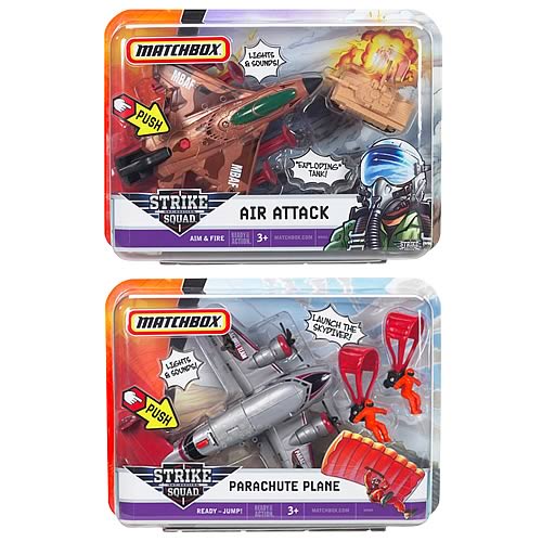 Matchbox Sky Busters Strike Squad Wave 2 Case
