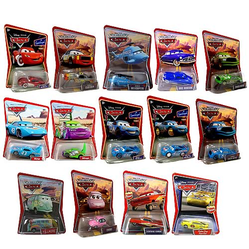 Pixar Cars Character Cars Wave 2 Revision 3 Case