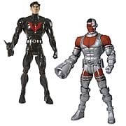 DC Universe Batman Beyond and Cyborg Variant Action Figures
