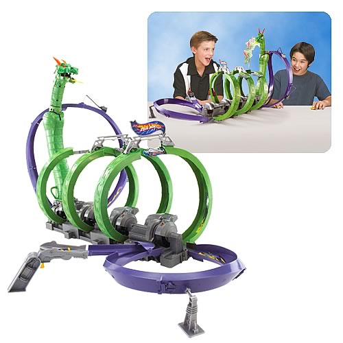 Hot Wheels Dragon Fire Track Set