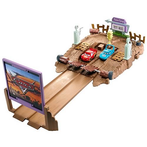 Pixar Cars Drive-In Drag Strip Playset