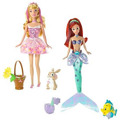 Disney Princess Bath Beauty Dolls Wave 1 Revision 2 Case