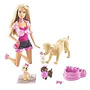 Barbie Luv Me 3 Barbie Doll and Taffy
