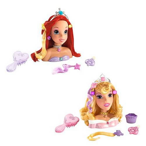 Disney Princess Style to Go Mini Styling Head Wave 1 Set