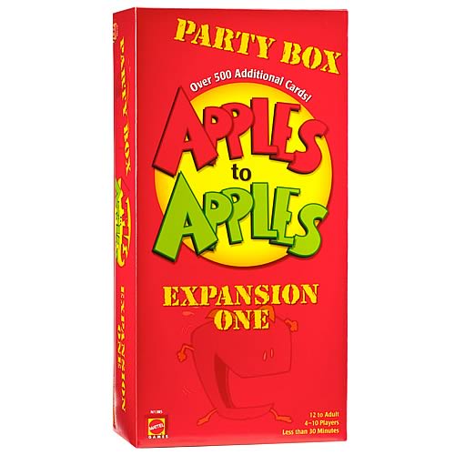 Apples to Apples Party Box Expansion Cards