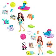 Polly Pocket Shimmer N Splash Pets Assortment Set