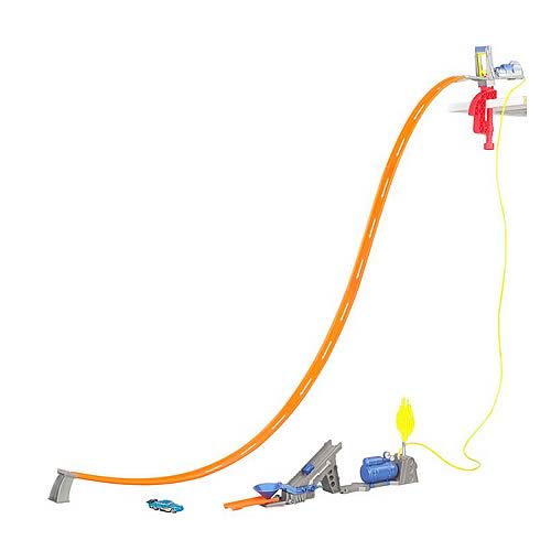 Hot Wheels Trick Tracks Airshot Double Drop Playset