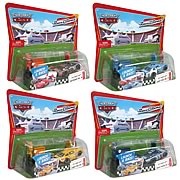 Pixar Cars Pit Race-off Launcher And Car Wave 3 Case Picture