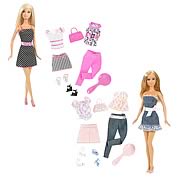 Barbie Doll and Fashion Gift Set Assortment Case