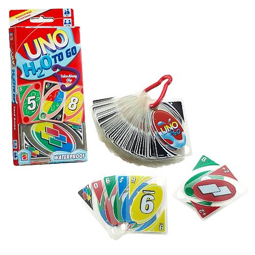 UNO H20 To Go Card Game