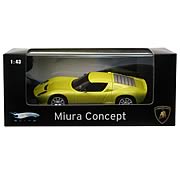 Hot Wheels Lamborghini Miura Concept Car Yellow Car