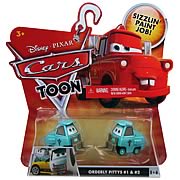 Pixar Cars Toon Character Orderly Pittys 1 and 2 Vehicles