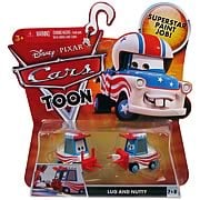 Pixar Cars Toon Character Lug and Nutty Vehicles
