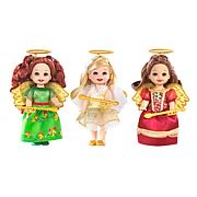 MTP8942A Barbie A Christmas Carol Kelly Angel Doll Assortment Case