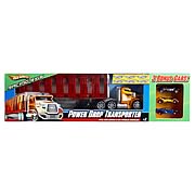 Hot Wheels Power Drop Transporter with Bonus Cars