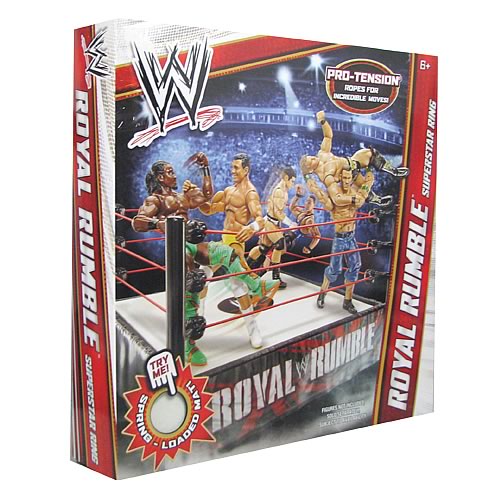 WWE Superstar Wrestling Rings Wave 7 Case