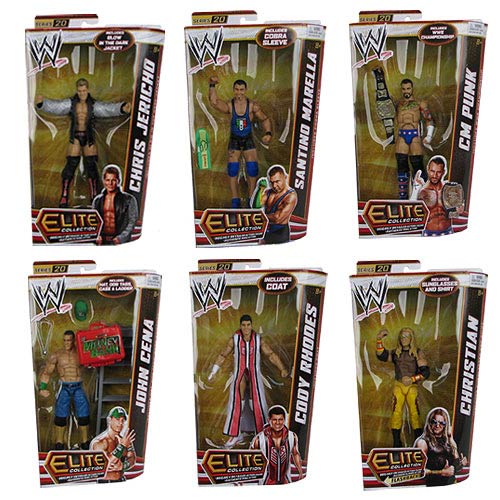 WWE Elite Collection 2012 Wave 20 Rev. 1 Action Figure Case