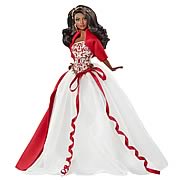 MTR4546 Barbie African American Holiday 2010 Doll