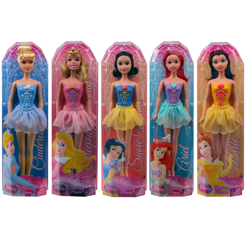 Disney Princess Ballerina Dolls Wave 1 Revision 1 Case