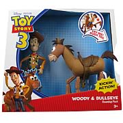 Toy Story 3 Woody and Bullseye Action Figures Roundup Pack