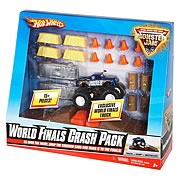 Hot Wheels Monster Jam World Finals Crash Pack Case