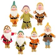 Disney Snow White Dwarf Action Figure Case