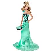 MTT3772 Barbie Dolls of the World Statue of Liberty Doll
