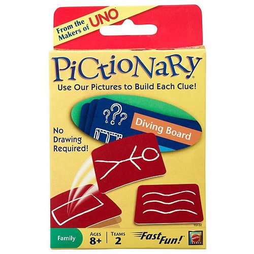 Pictionary Card Game