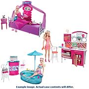 Barbie Deluxe Furniture and Doll Case