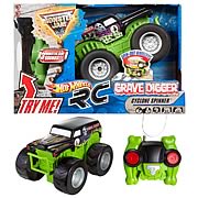 Monster Jam Grave Digger Cyclone Spinner RC Vehicle