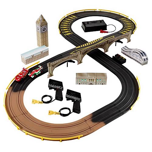 Cars 2 Remote London City Raceway Playset