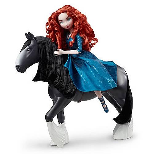 Brave Merida and Angus Doll Set