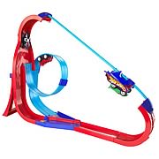 Hot Wheels Rev Ups Skyhigh Speedway Playset