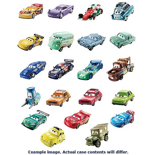 Cars 2 Character Die-Cast Vehicles Wave 9 Case
