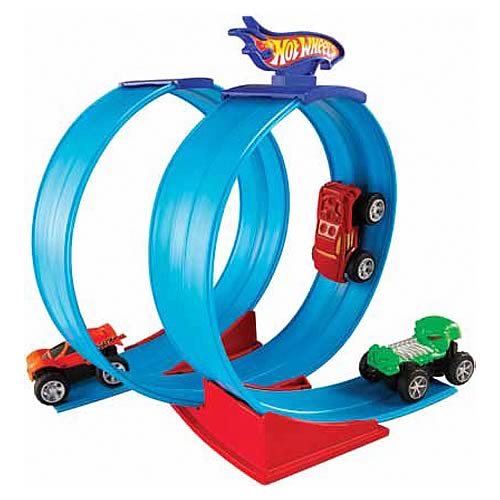 Hot Wheels Rev Ups Super Loop Action Playset