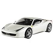 Hot Wheels Elite 458 Italia White Pearl Owned By F. Alonso