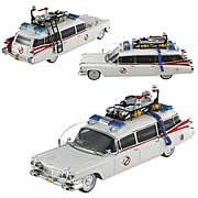 Ghostbusters Ecto-1 Hot Wheels Elite 1:43 Scale Vehicle
