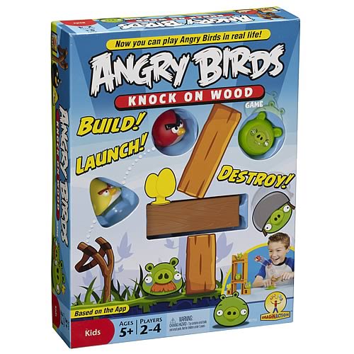 Angry Birds Knock on Wood Game