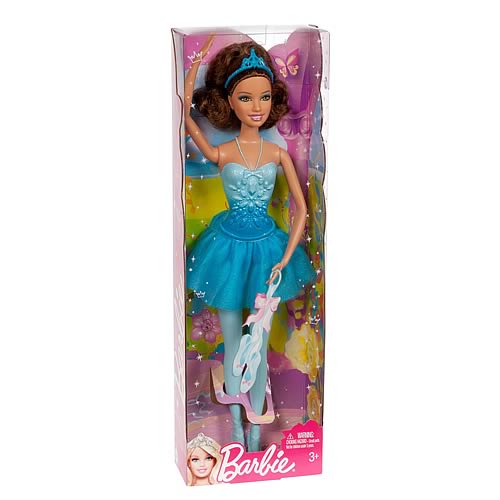 Barbie Princess Purple Ballerina Doll
