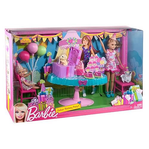Barbie Chelsea and Stacie Birthday Dolls Set