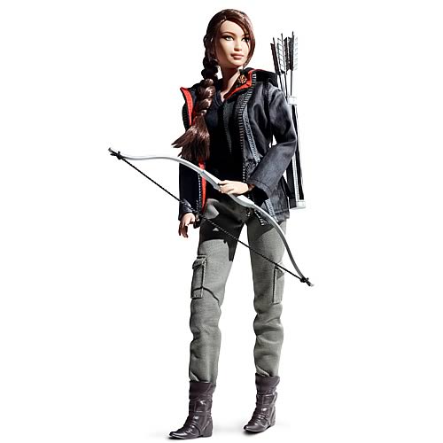 Hunger Games Katniss Everdeen Barbie Doll, Not Mint
