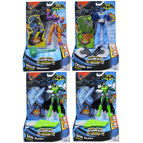 Batman Power Attack Deluxe Fighting Action Figures Case