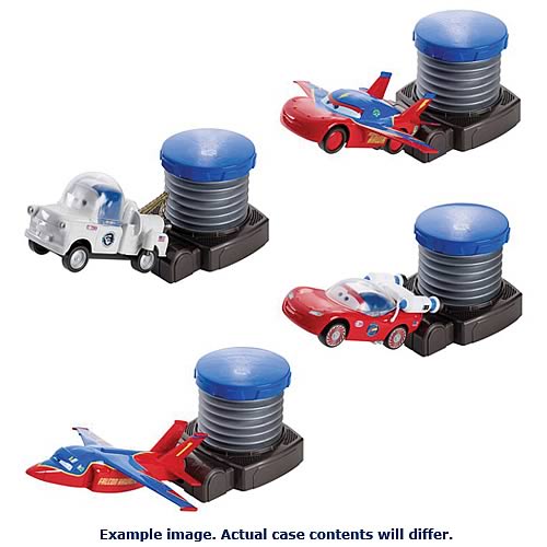 Cars Bash and Go Vehicle and Launcher Case