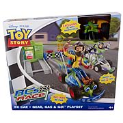 Toy Story RC Race Gear, Gas and Go Playset