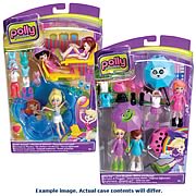 Polly Pocket Rainy Day and Poolin' Around Dolls Case Polly Pocket Rainy Day and Poolin' Around Dolls Case