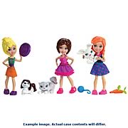 Polly Pocket Doll and Pet Case