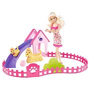 Barbie Puppy Play Park Doll and Playset